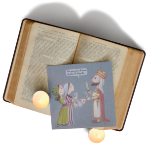 Série de cartes SH'MA introduisant des passages de la bible avec humour